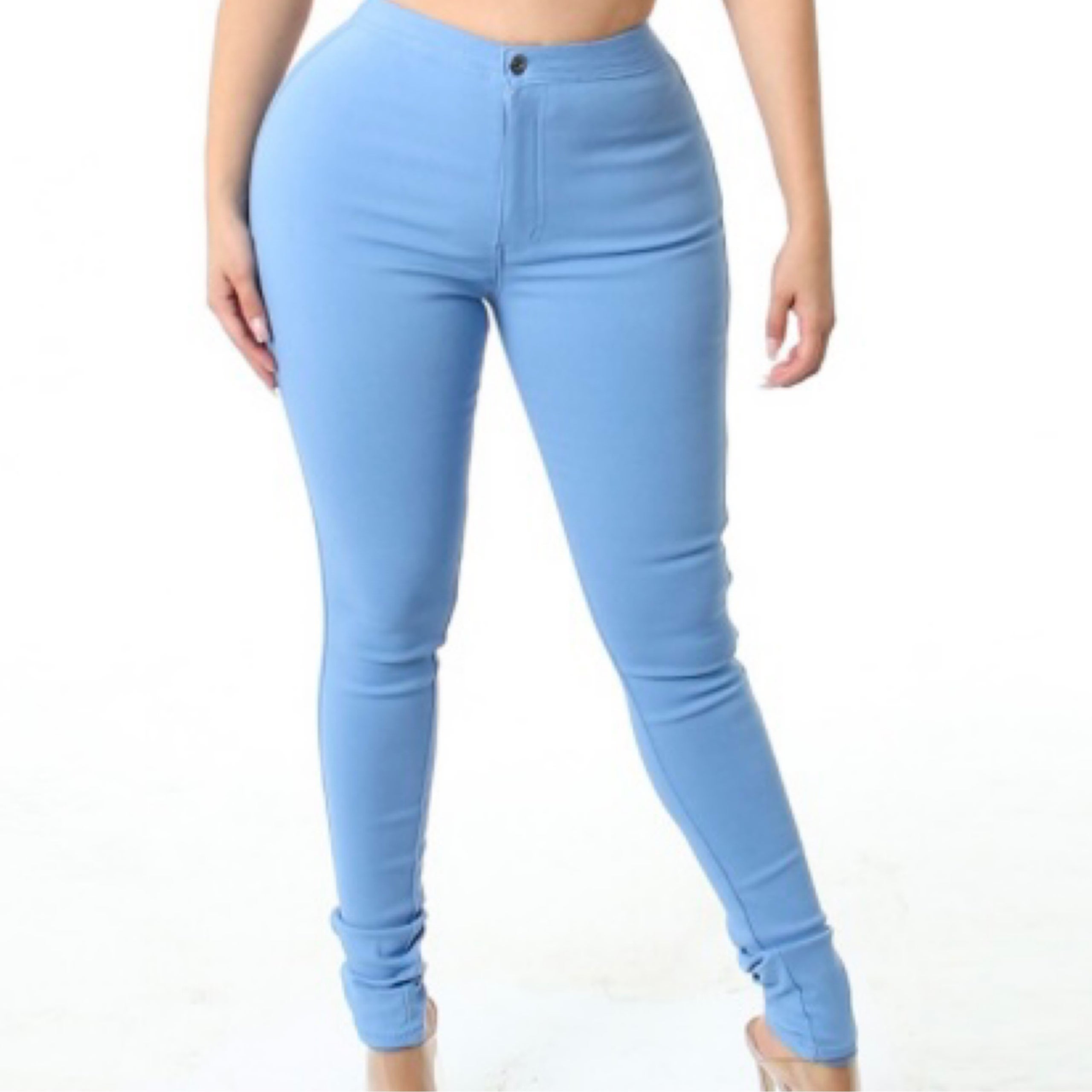 Baby blue jeggings shop